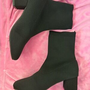 Like New Black Women's Heel Boots